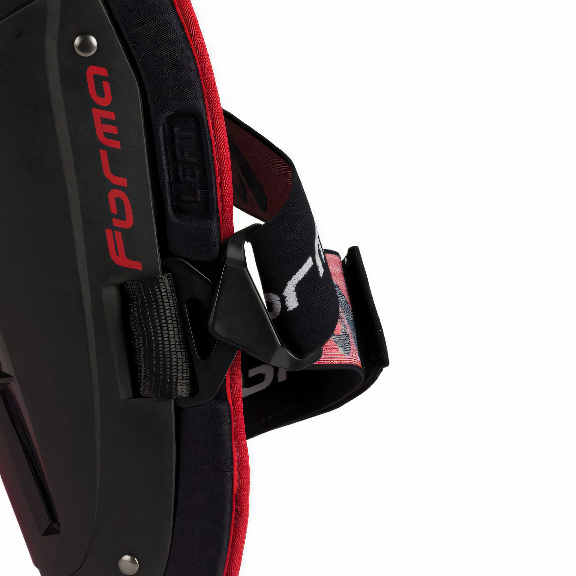 Joelheiras Articuladas TRI-FLEX Preto/Cinza/Verm.