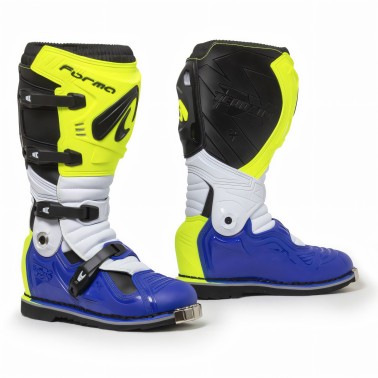 Botas TERRAIN EVOLUTION TX Amar. FLUO/Branco/Azul
