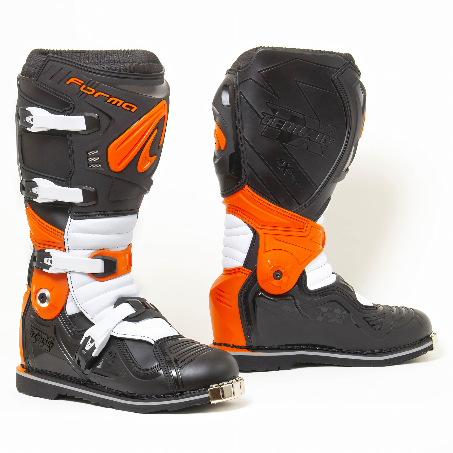 Botas FORMA TERRAIN EVOLUTION TX Preto/Laranja/Branco