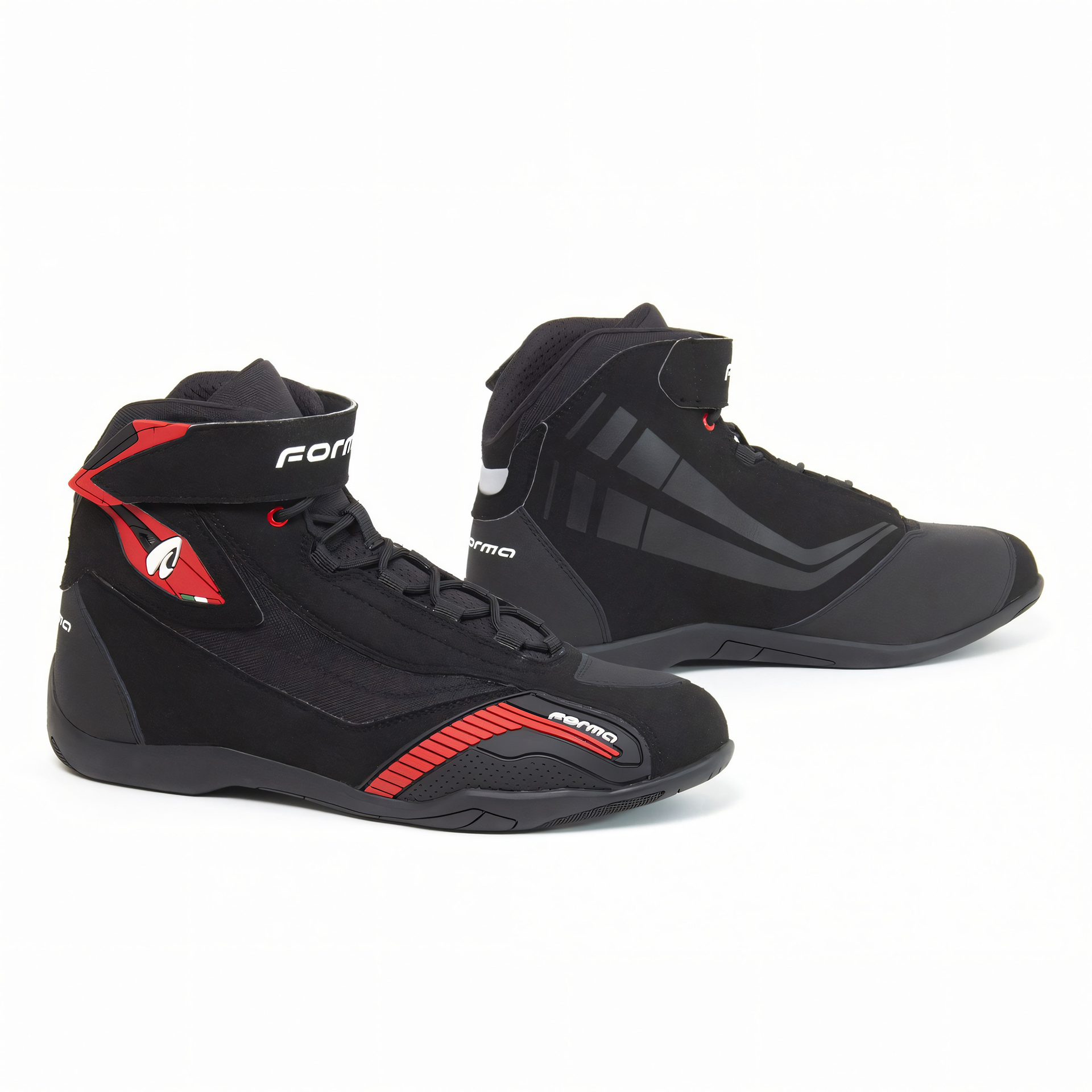 Botas GENESIS Preto/Vermelho Forma