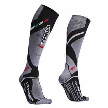 Meias Compression Preto/Cinza 35/38 FORMA Meias Compression Preto/Cinza 35/38 FORMA