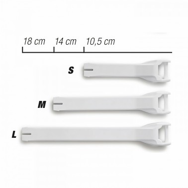 Correia Plstico GH Botas MX Branco