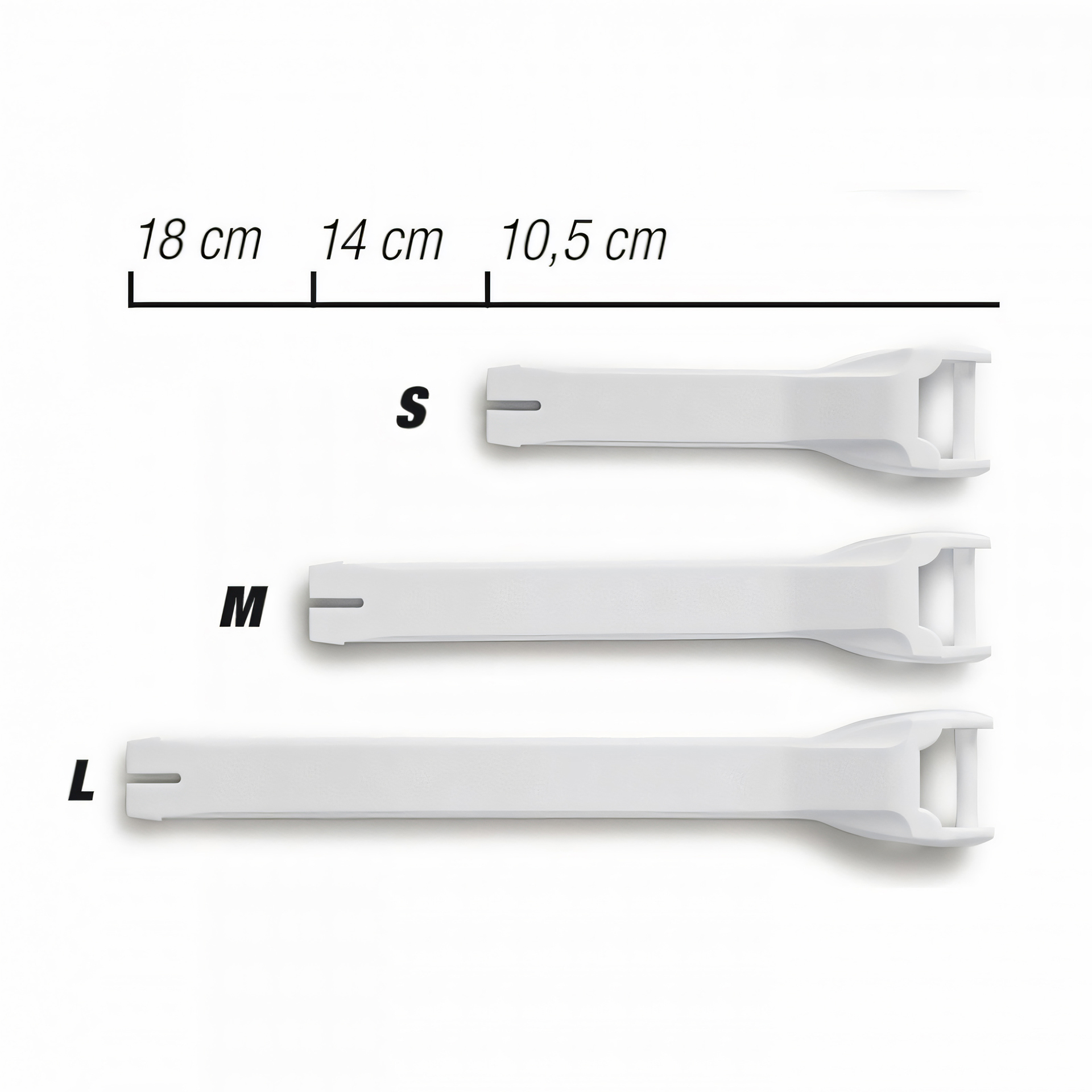 Correia Plástico GH Botas MX Branco