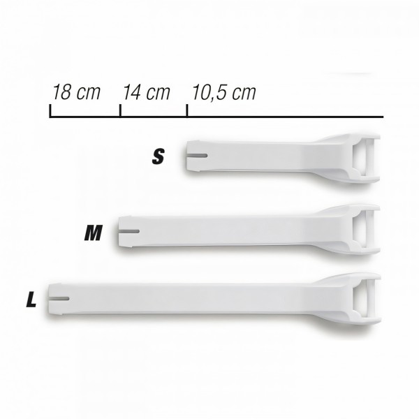 Correia Plstico GH Botas MX Branco
