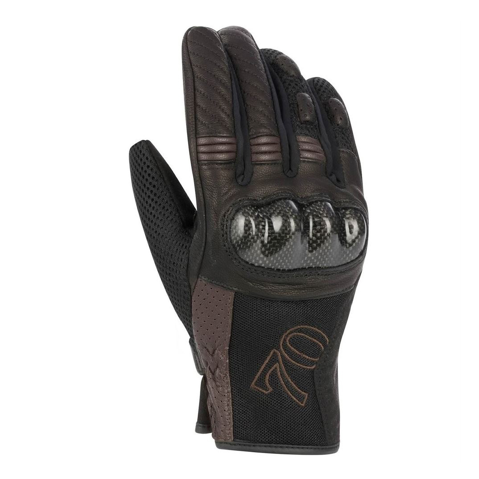 Luva Lady RUSSELL Preta/Castanha SEGURA