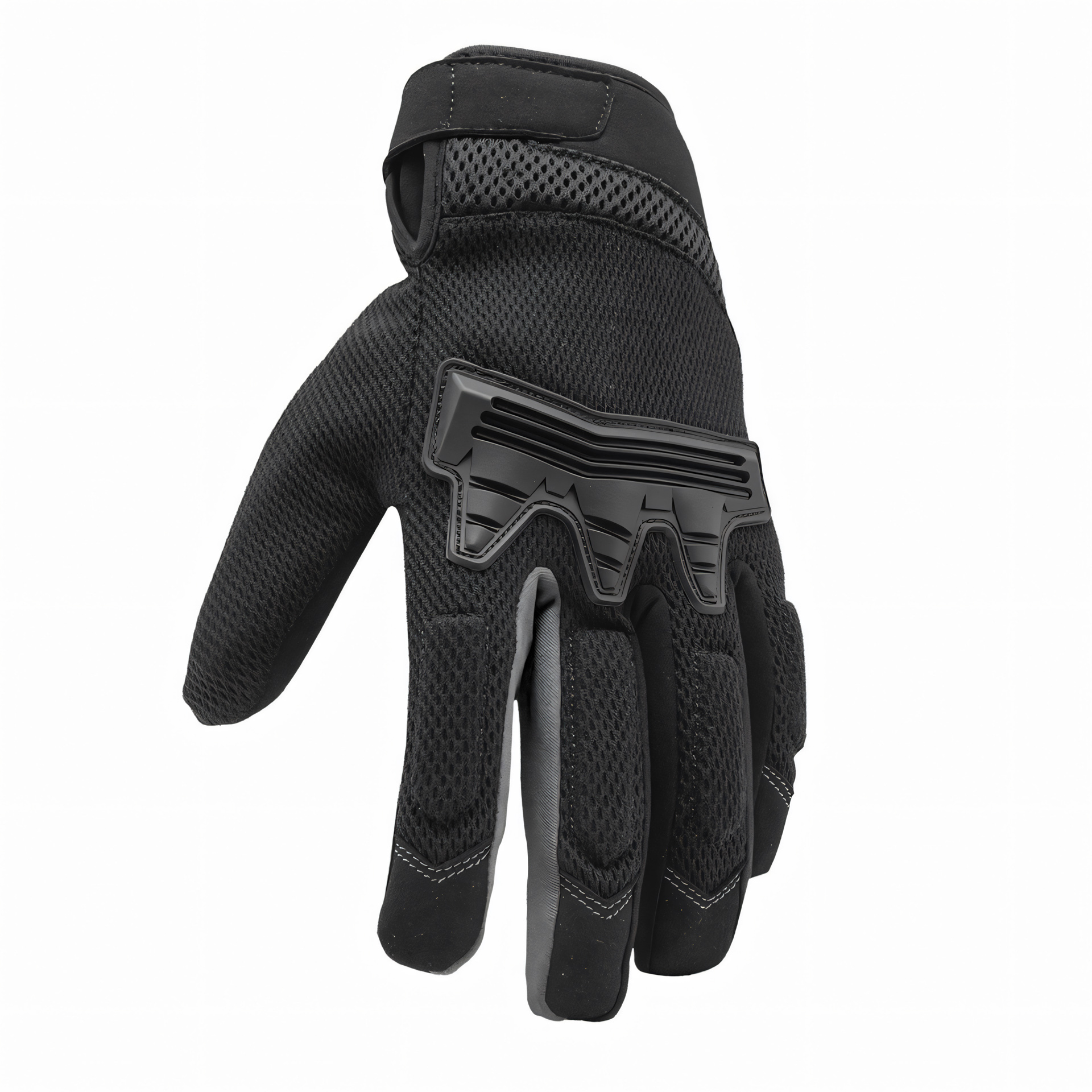 Luva SPRINT LADY SP09 C/Proteção Preto/Cinza