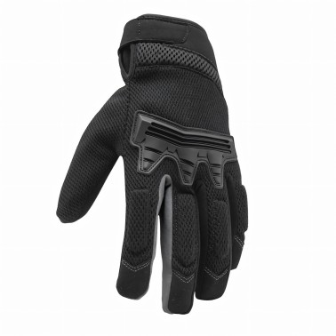 Luva SPRINT SP09 C/Proteo Preto/Cinza