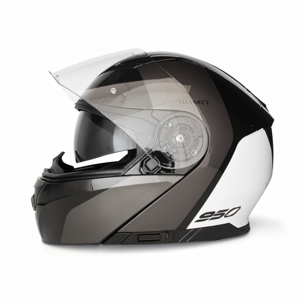 Capacete SPRINT EASY Preto/Branco/Cinza