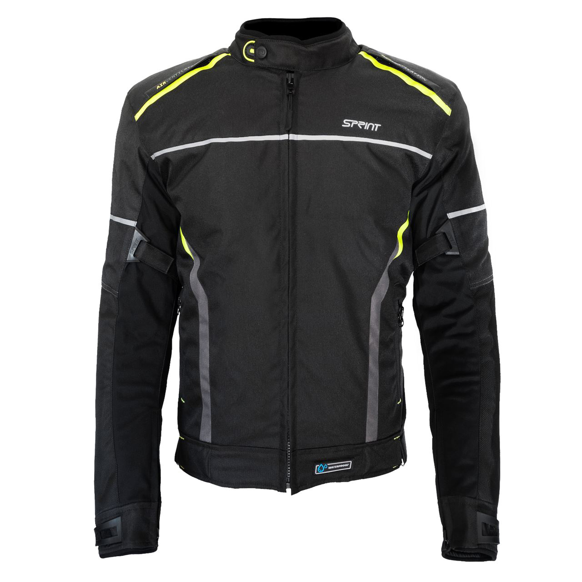 Blusão SPRINT ENERGY Preto/Fluo