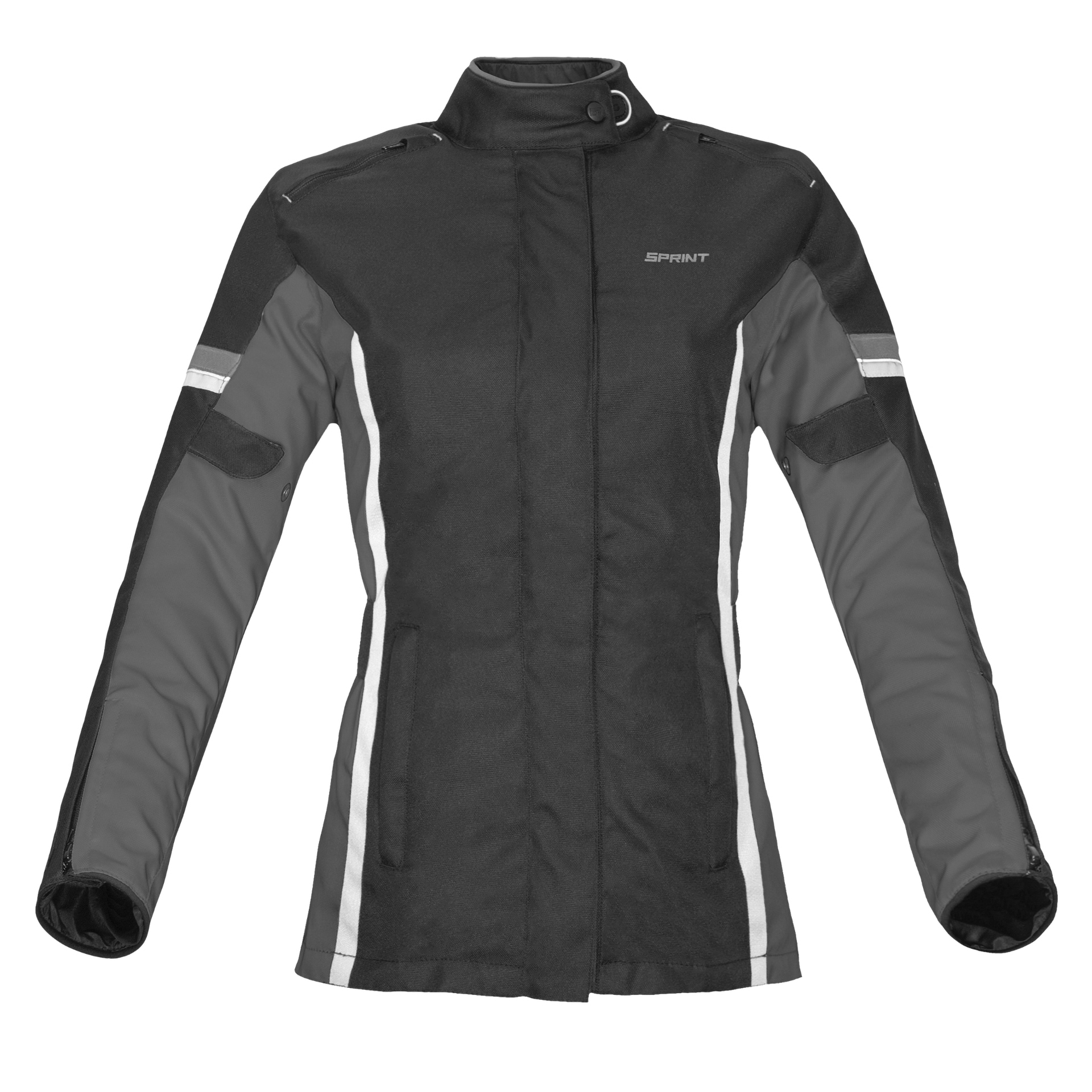 Blusão SPRINT LADY VENICE Preto/Cinza