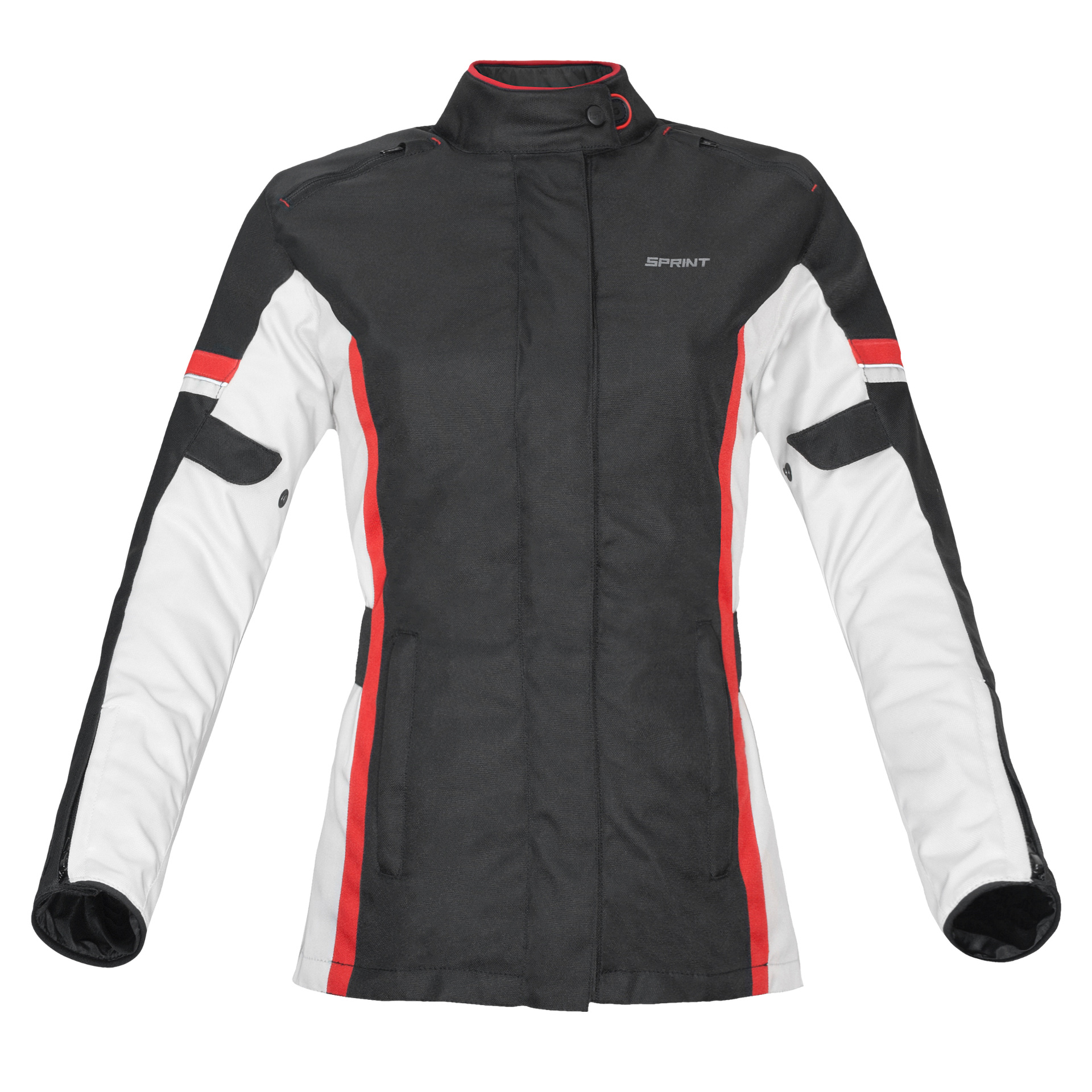 Blusão SPRINT LADY VENICE Preto/Vermelho