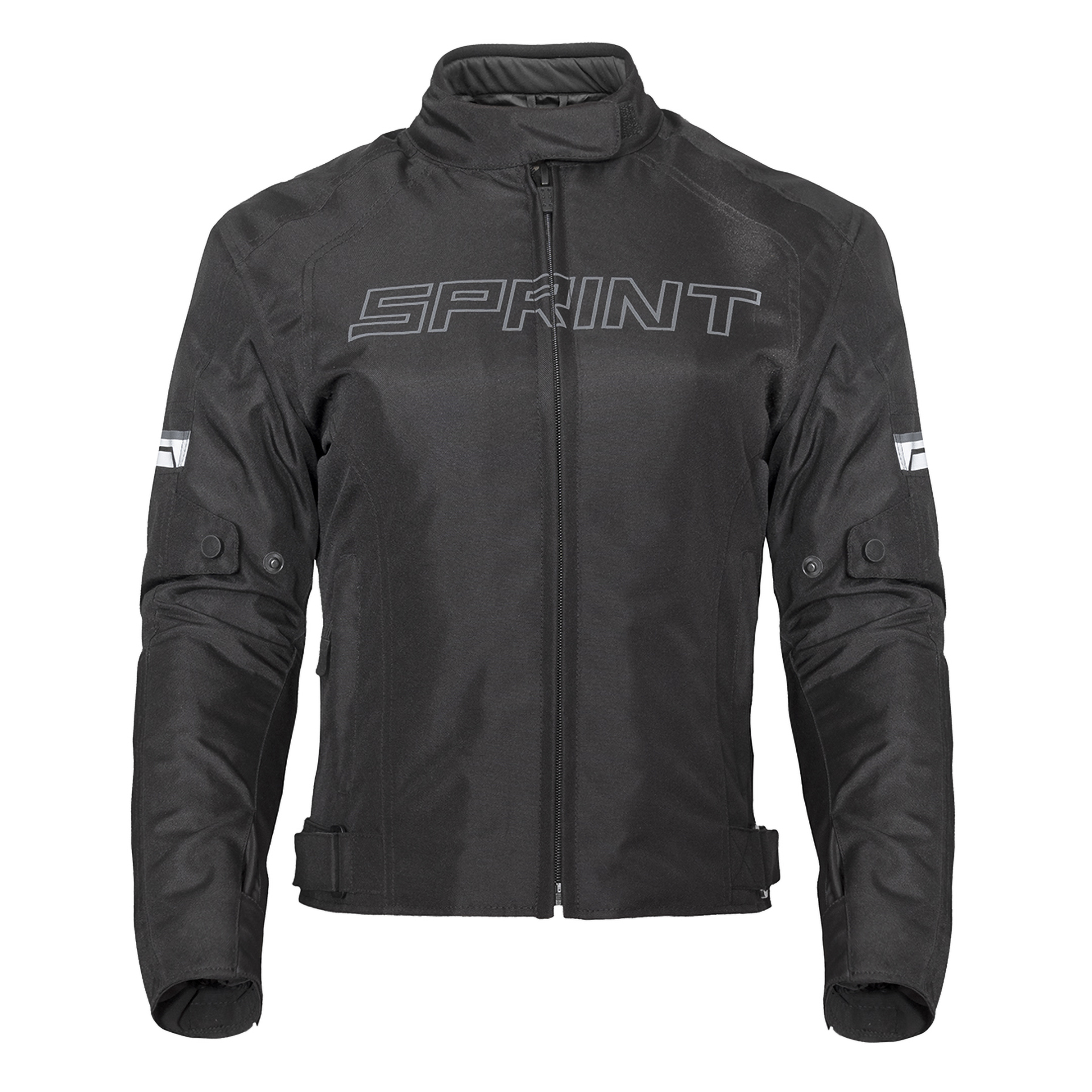 Blusão SPRINT LADY LOGO Preto/Cinza