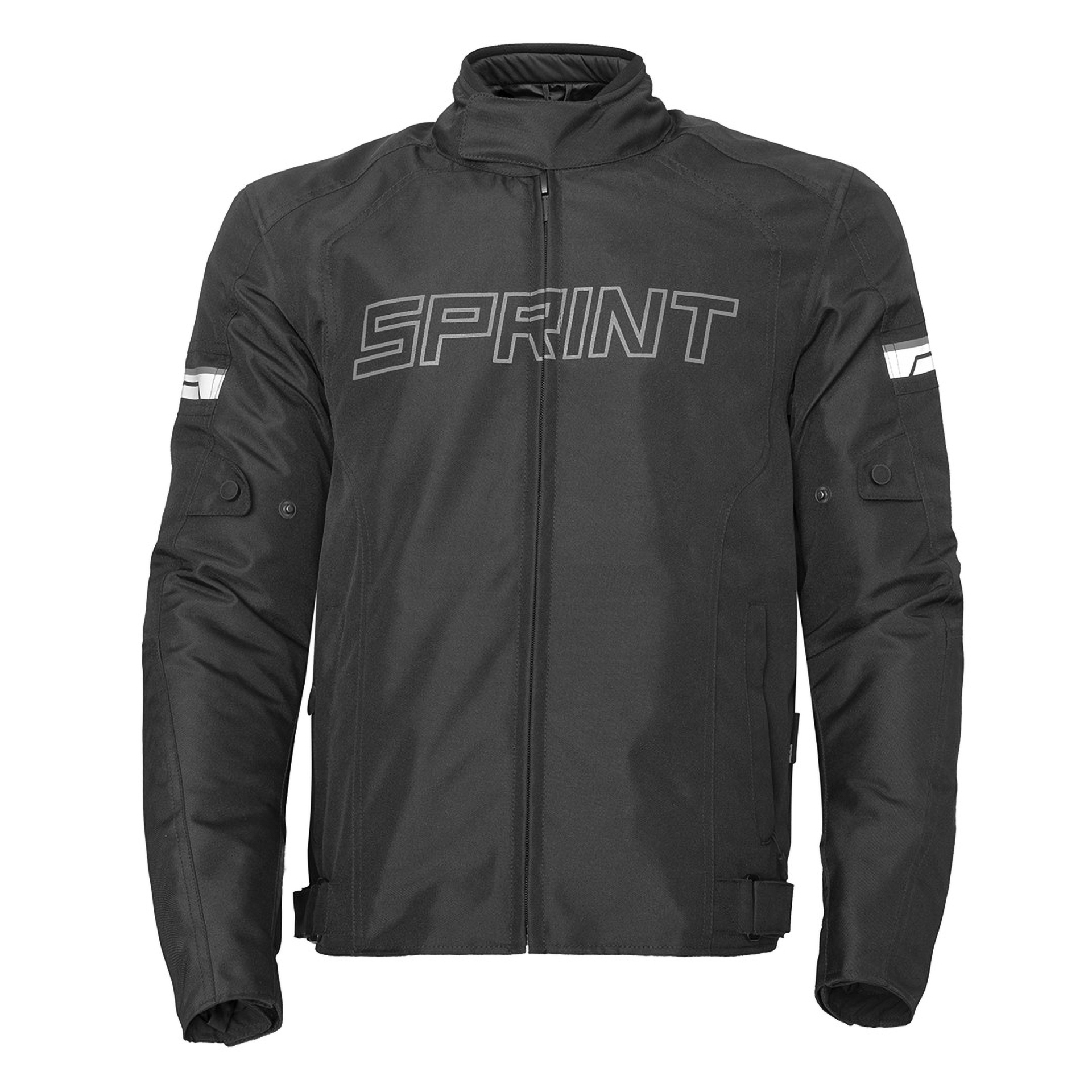 Blusão SPRINT LOGO Preto/Cinza