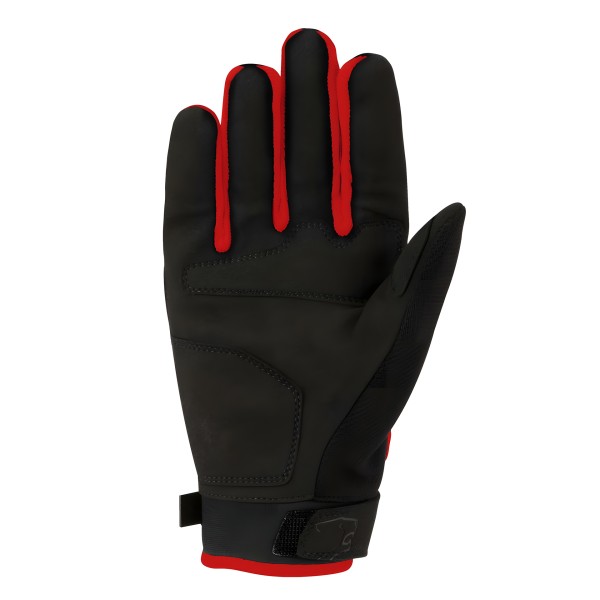 Luva YORK Preto/Vermelho BERING