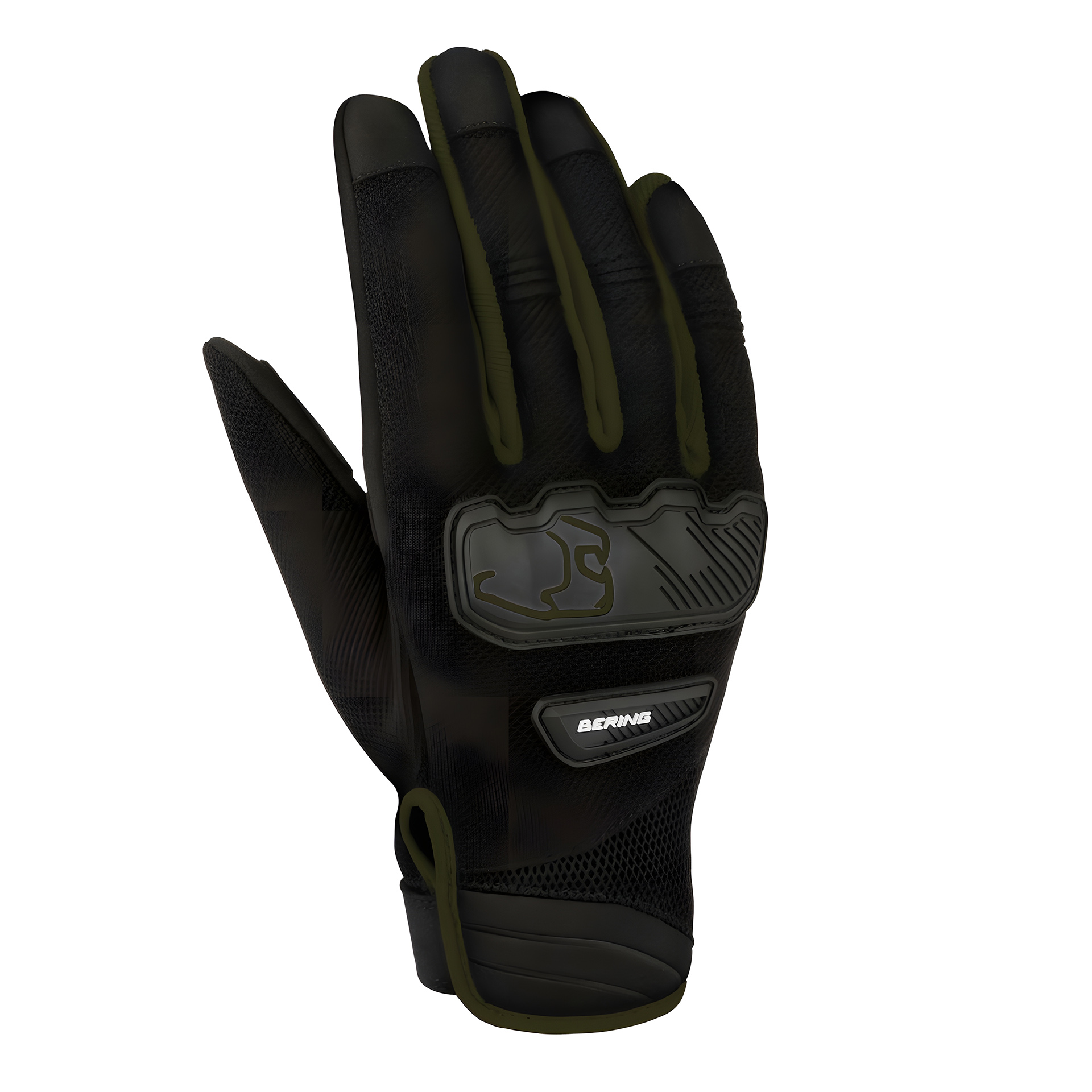 Luva YORK Preto/Kaki BERING