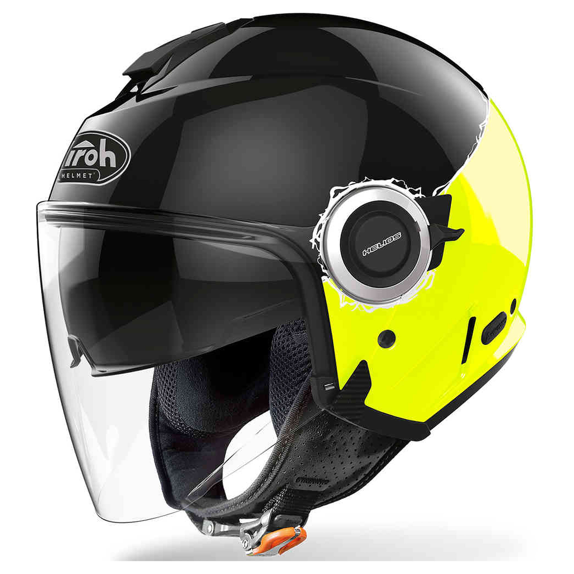 Capacete HELIOS FLUO Amarelo Gloss AIROH