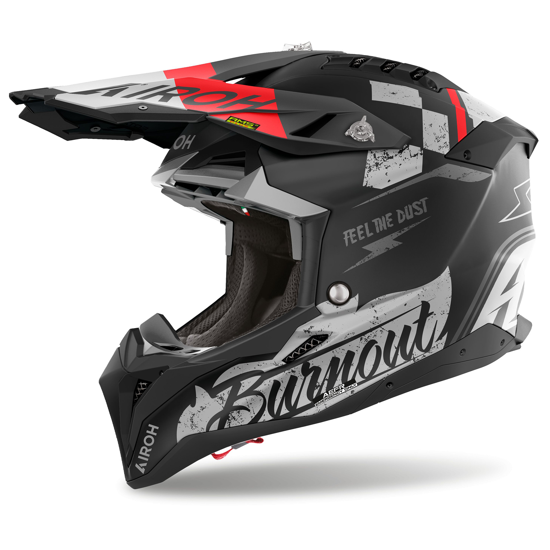 Capacete AIROH AVIATOR 3 BURNOUT MATE