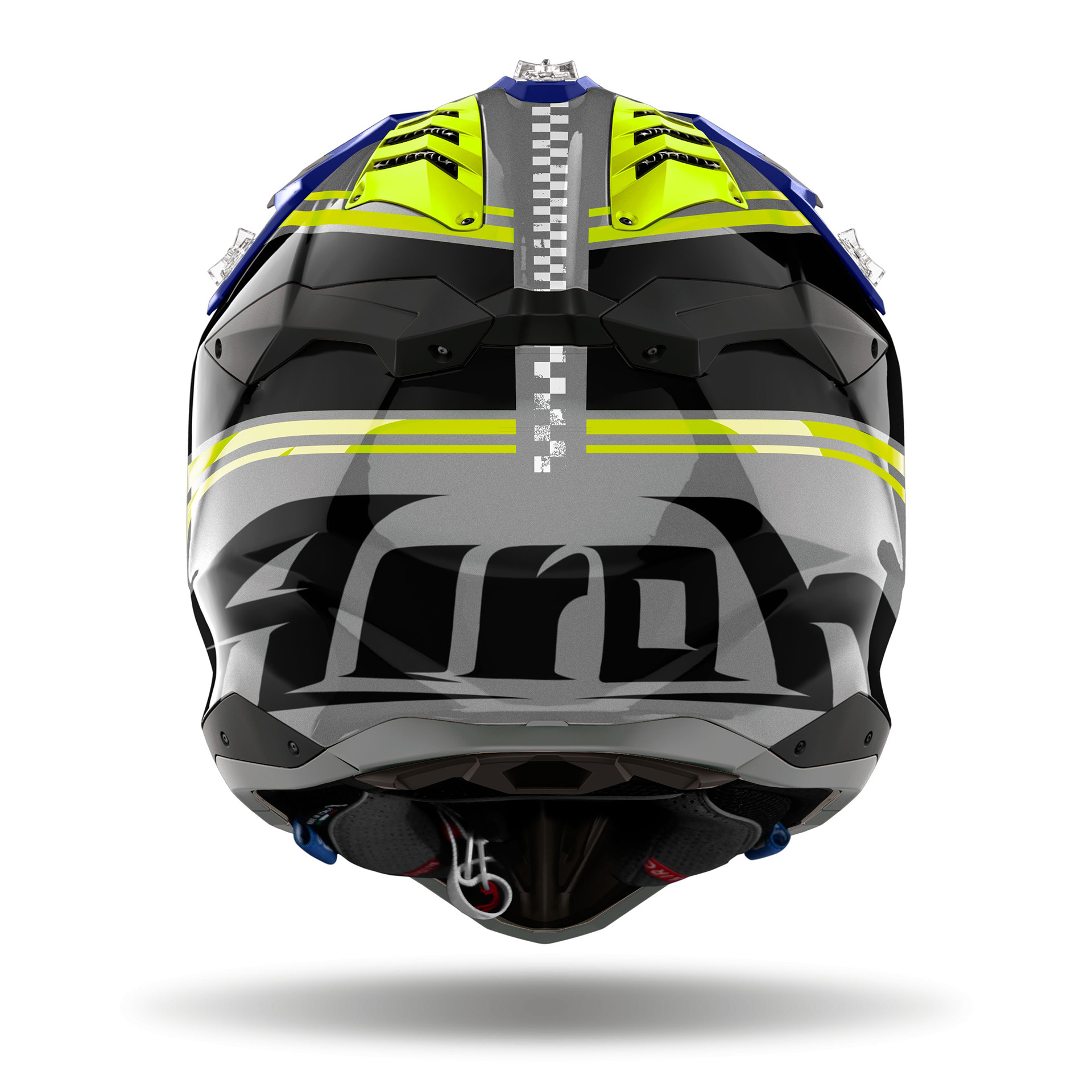 Capacete AVIATOR 3 HIMA Azul AIROH