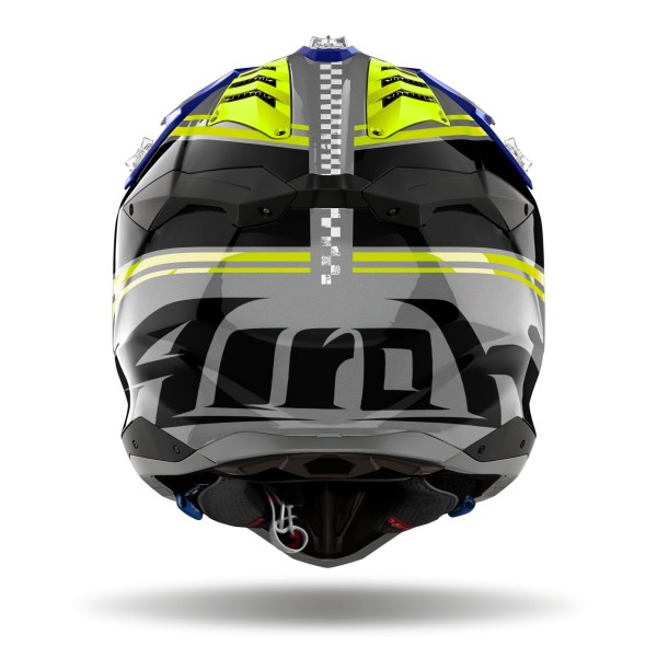 Capacete AVIATOR 3 HIMA Azul AIROH