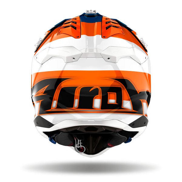 Capacete AIROH AVIATOR 3 MONARCH Laranja Gloss