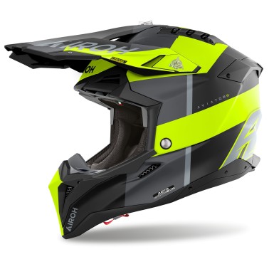 Capacete AVIATOR 3 MONARCH Amarelo Matt AIROH
