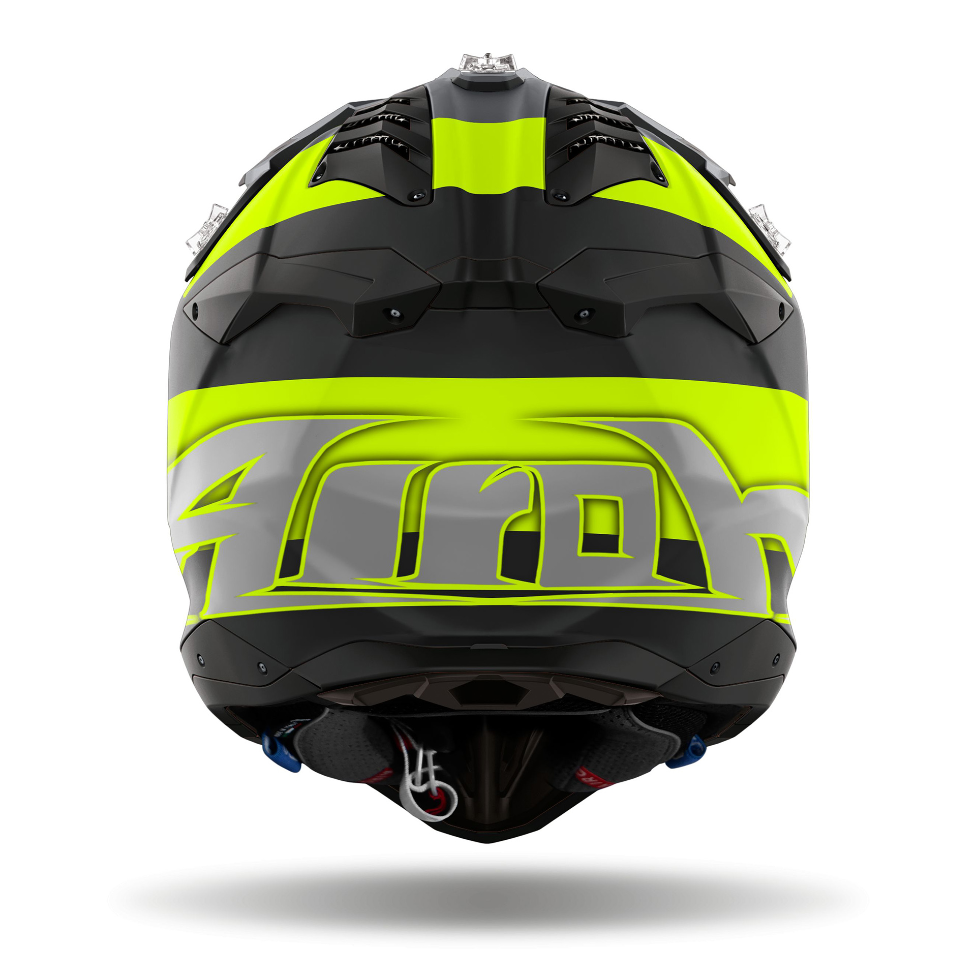 Capacete AIROH AVIATOR 3 MONARCH Amarelo Mate