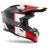 Capacete AVIATOR 3 MONARCH Cinza/Vermelho Matt AIROH