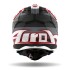 Capacete AVIATOR 3 MONARCH Cinza/Vermelho Matt AIROH