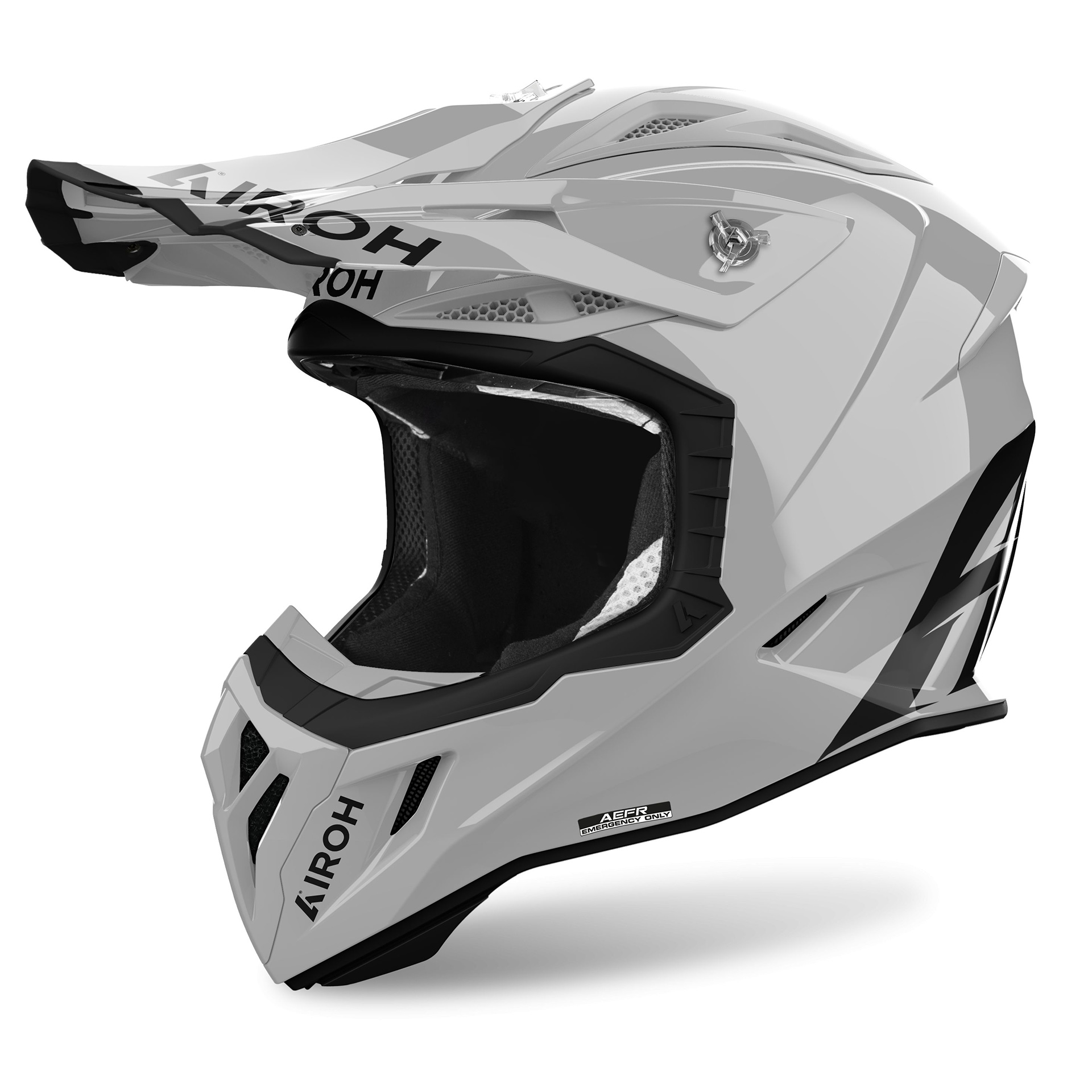 Capacete AVIATOR ACE 2 CEMENT GREY GLOSS AIROH