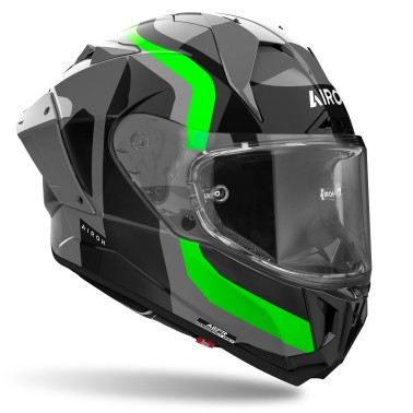 Capacete GP 800 COMPETITION Verde Fluo AIROH