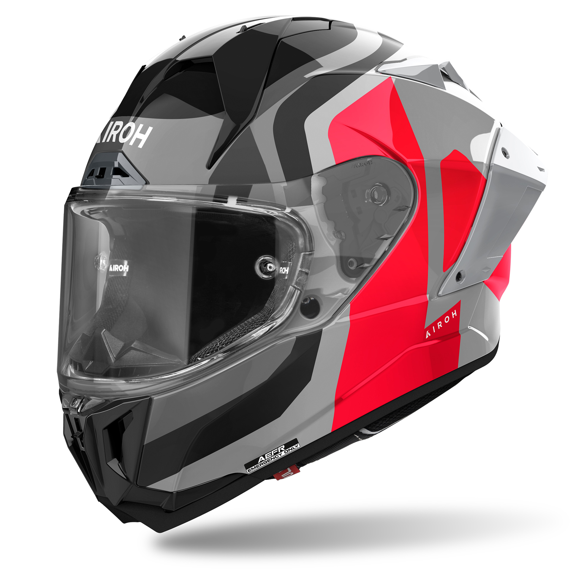 Capacete GP 800 COMPETITION Vermelho Gloss AIROH