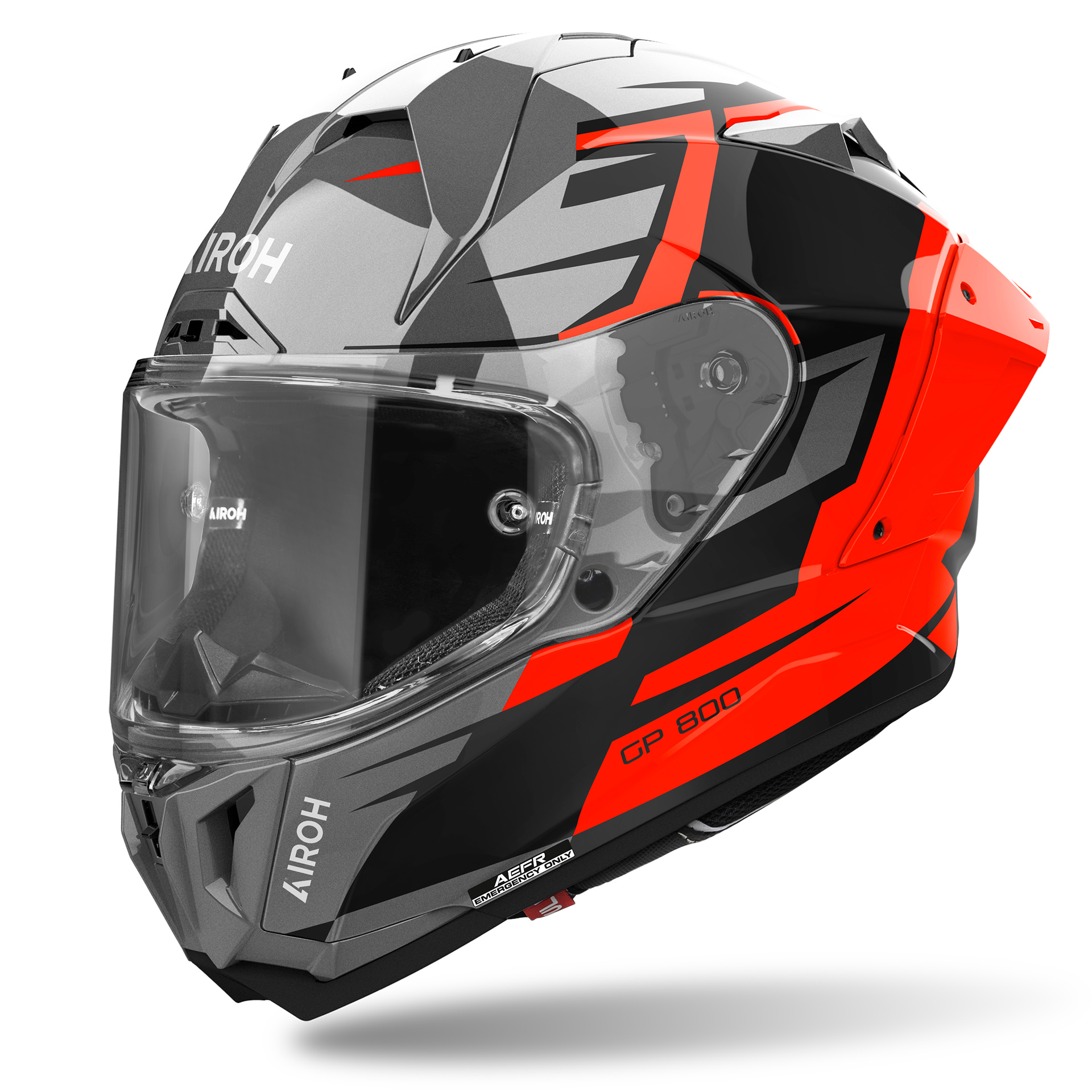 Capacete GP 800 MASTER Laranja Gloss AIROH