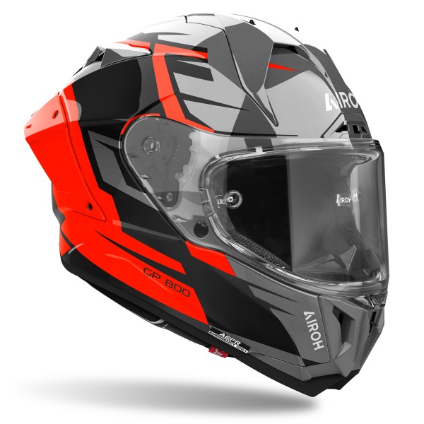Capacete GP 800 MASTER Laranja Gloss AIROH