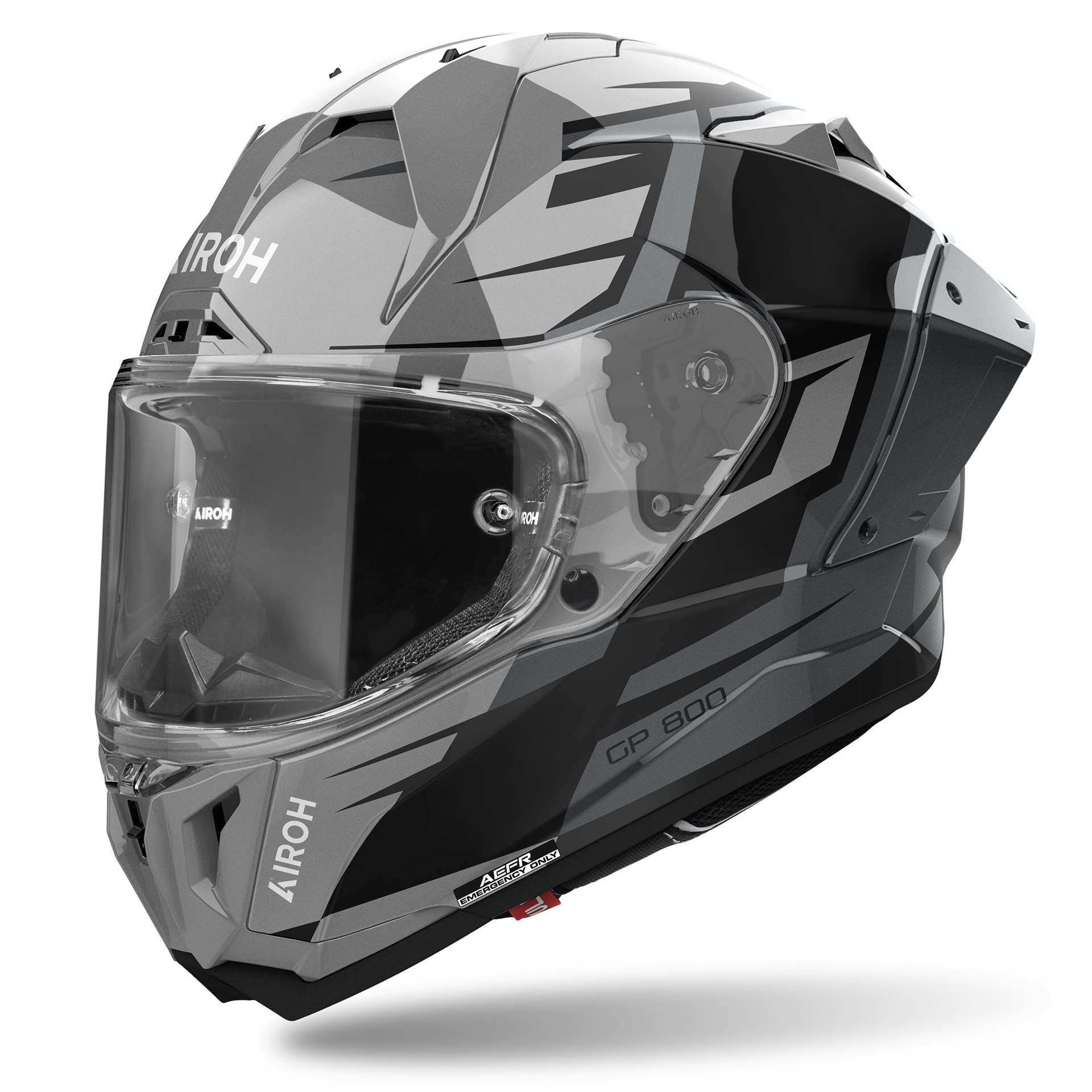 Capacete GP 800 MASTER Metalic Gloss AIROH