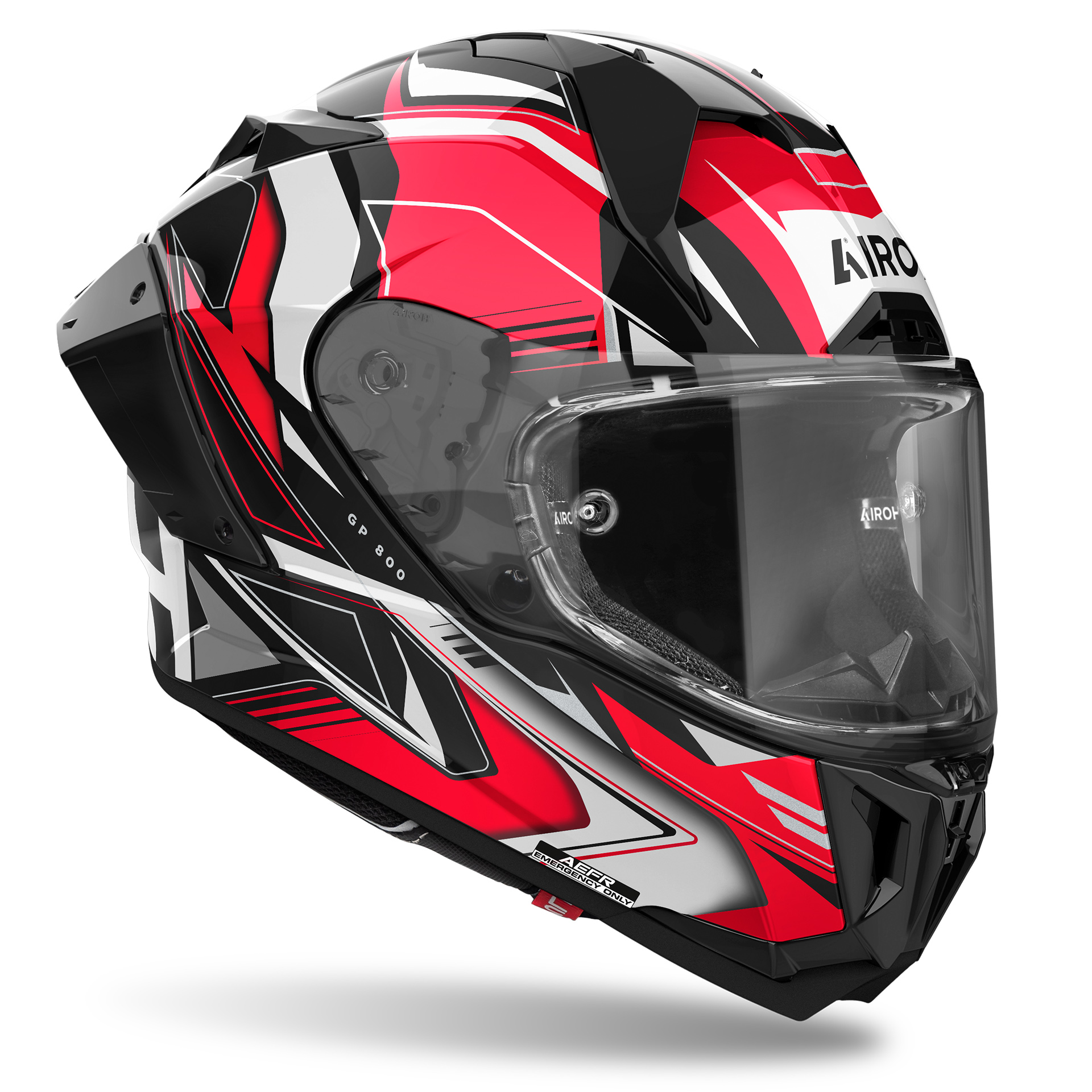 Capacete GP 800 MUST Vermelho Gloss AIROH