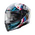 Capacete AVALON HAWK Branco/Preto/Azul Caberg