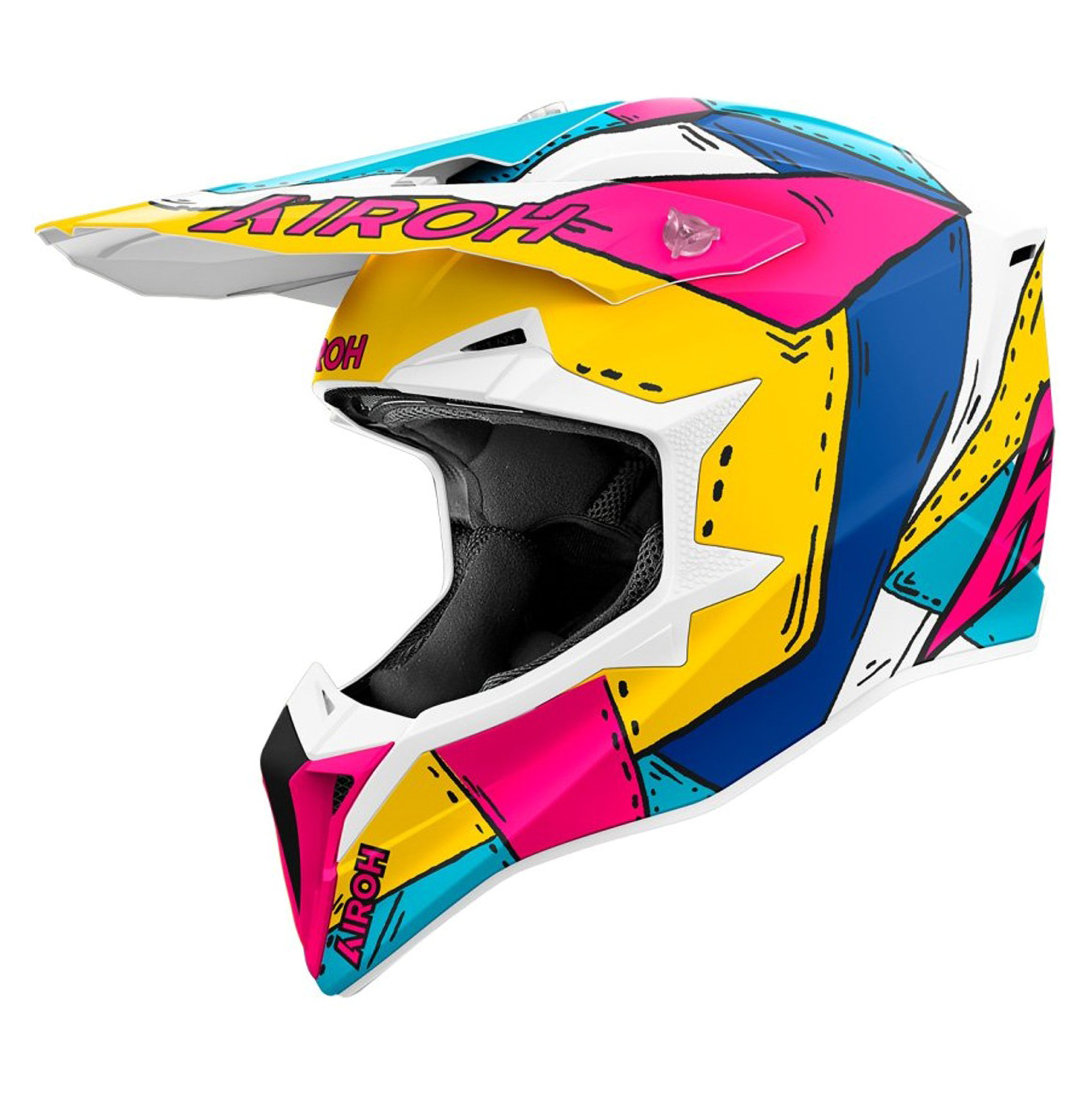 Capacete AIROH WRAAAP PAINT Mate