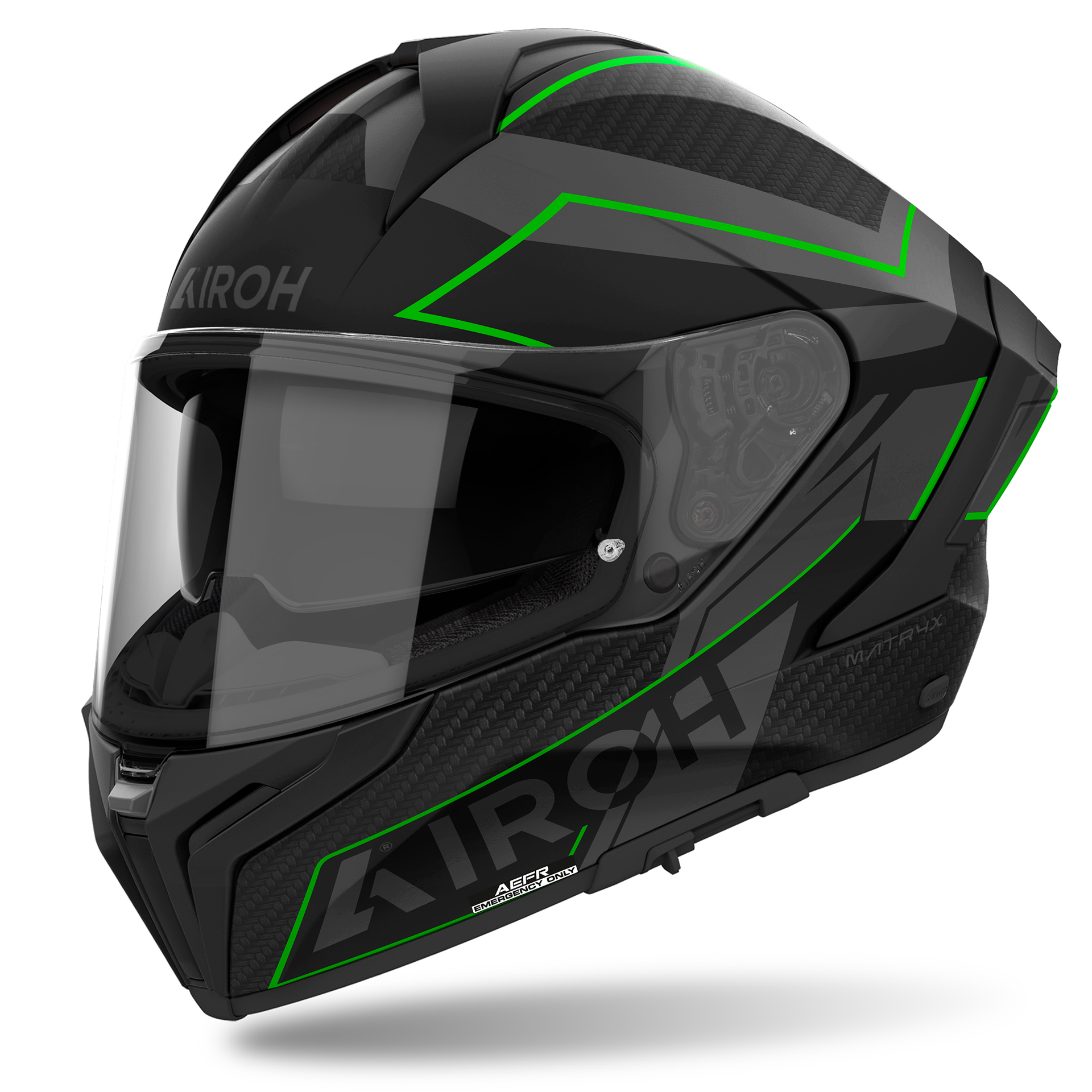 Capacete MATRYX SENTINEL Verde Matt AIROH