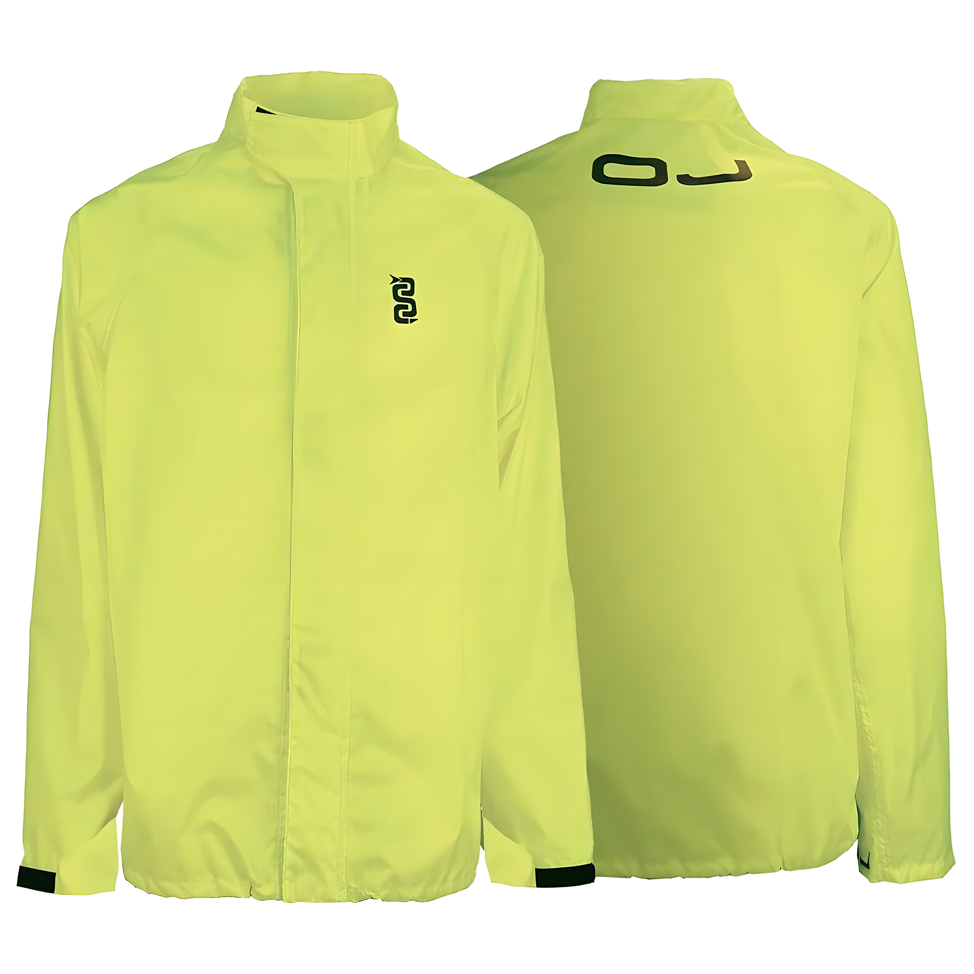 Fato Chuva OJ SYSTEM SET Fluo/preto