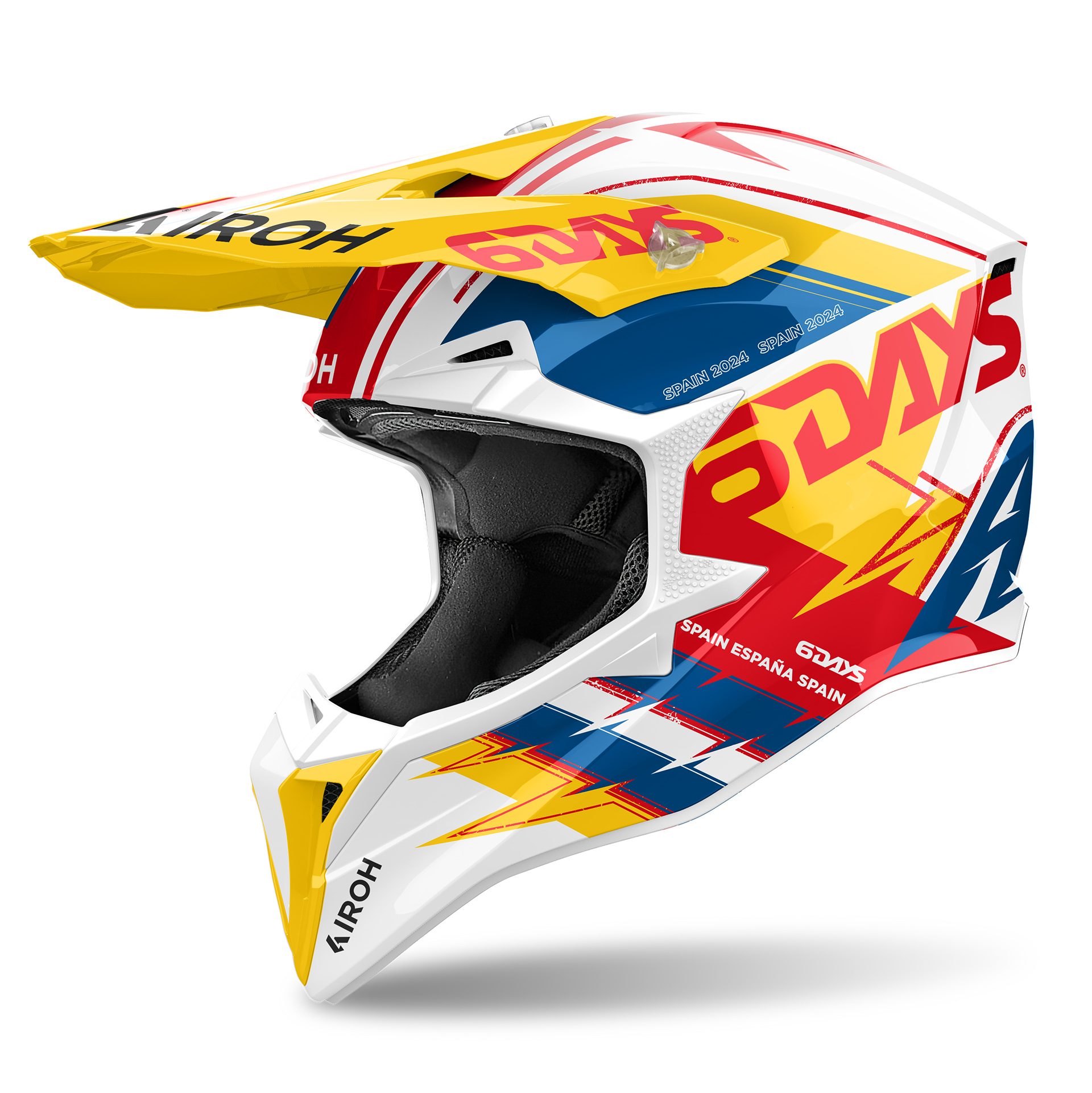 Capacete WRAAAP SIX DAYS ESPANHA AIROH 2024