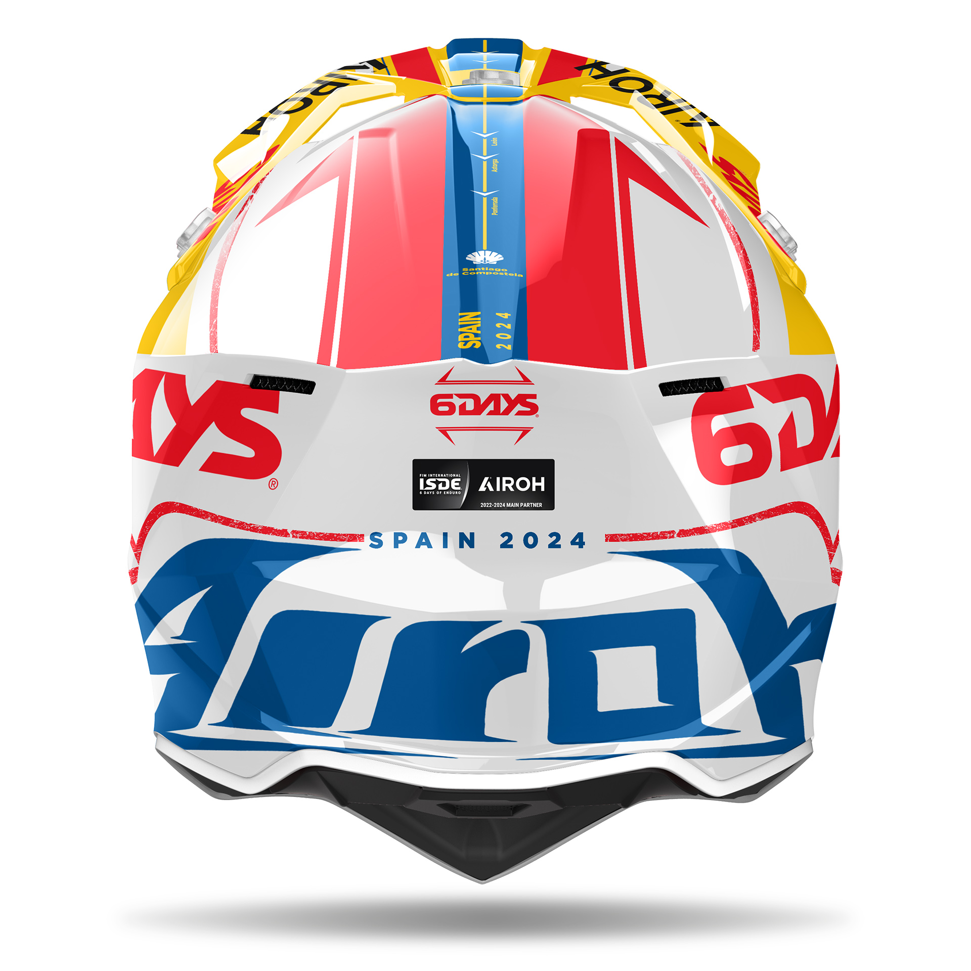 Capacete WRAAAP SIX DAYS ESPANHA AIROH 2024