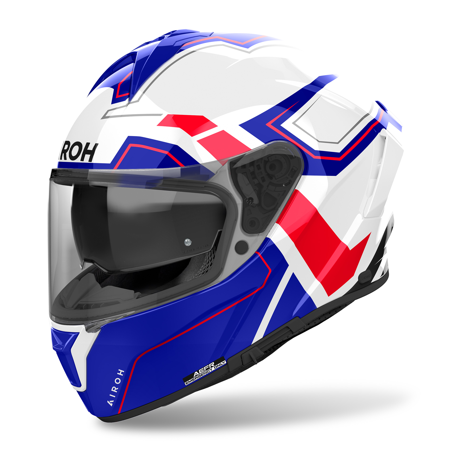 Capacete SPARK 2 DART Azul/Vermelho AIROH