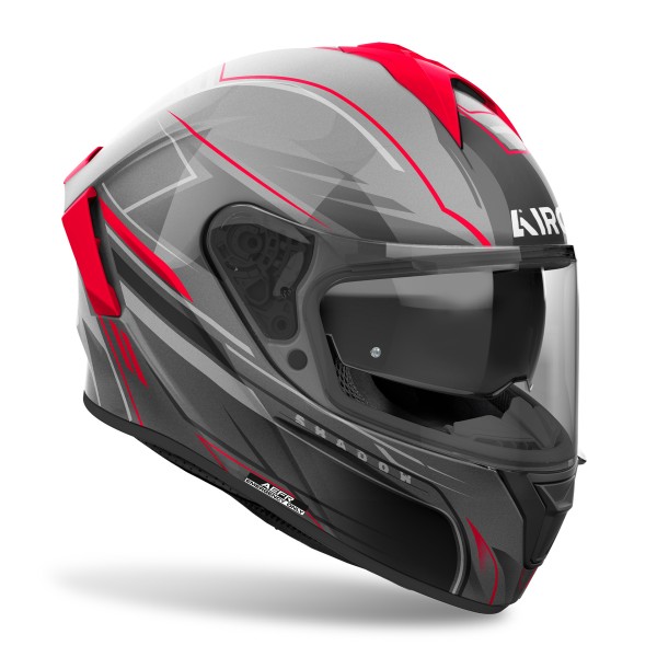 Capacete AIROH SPARK 2 SHADOW Vermelho Gloss