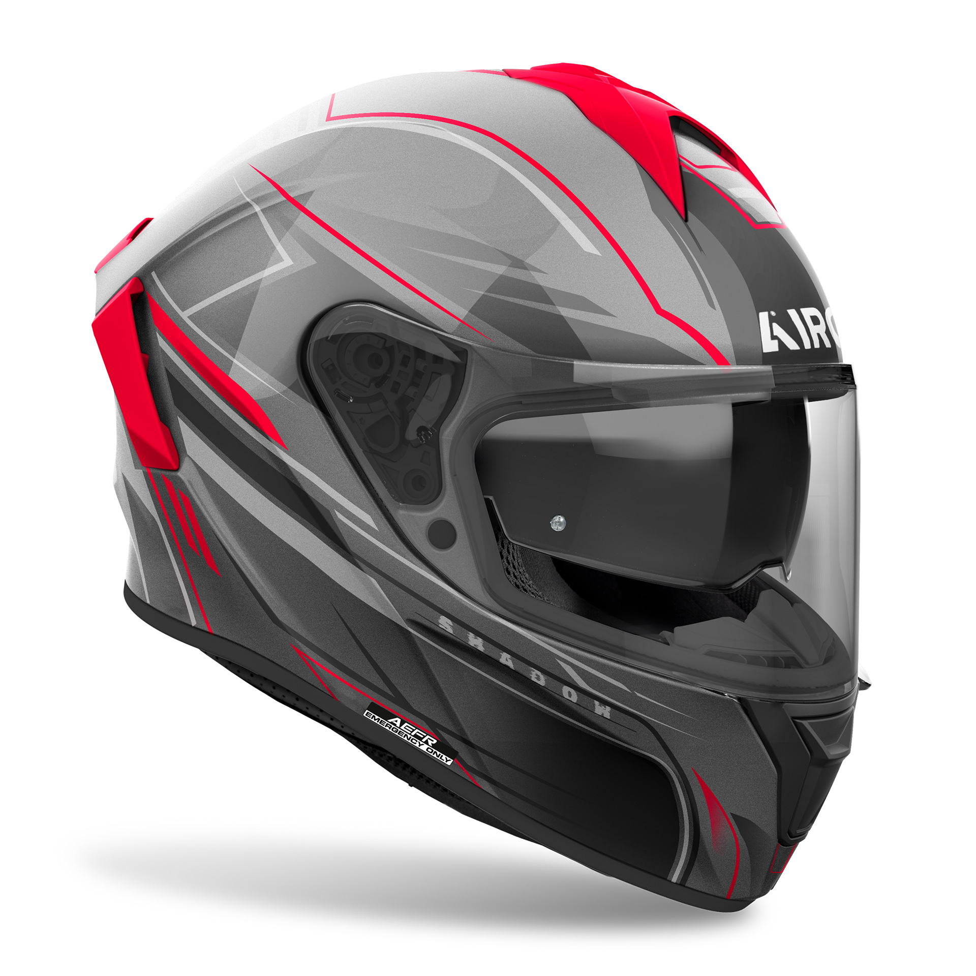 Capacete AIROH SPARK 2 SHADOW Vermelho Gloss