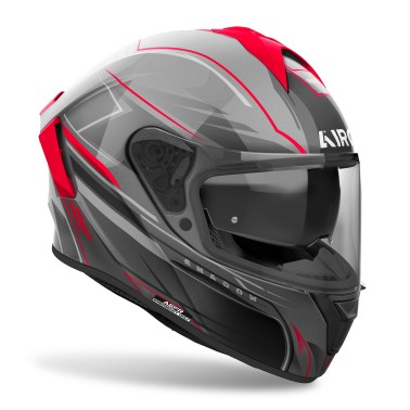 Capacete AIROH SPARK 2 SHADOW Vermelho Gloss