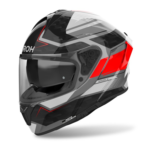 Capacete SPARK 2 ZENITH Vermelho AIROH