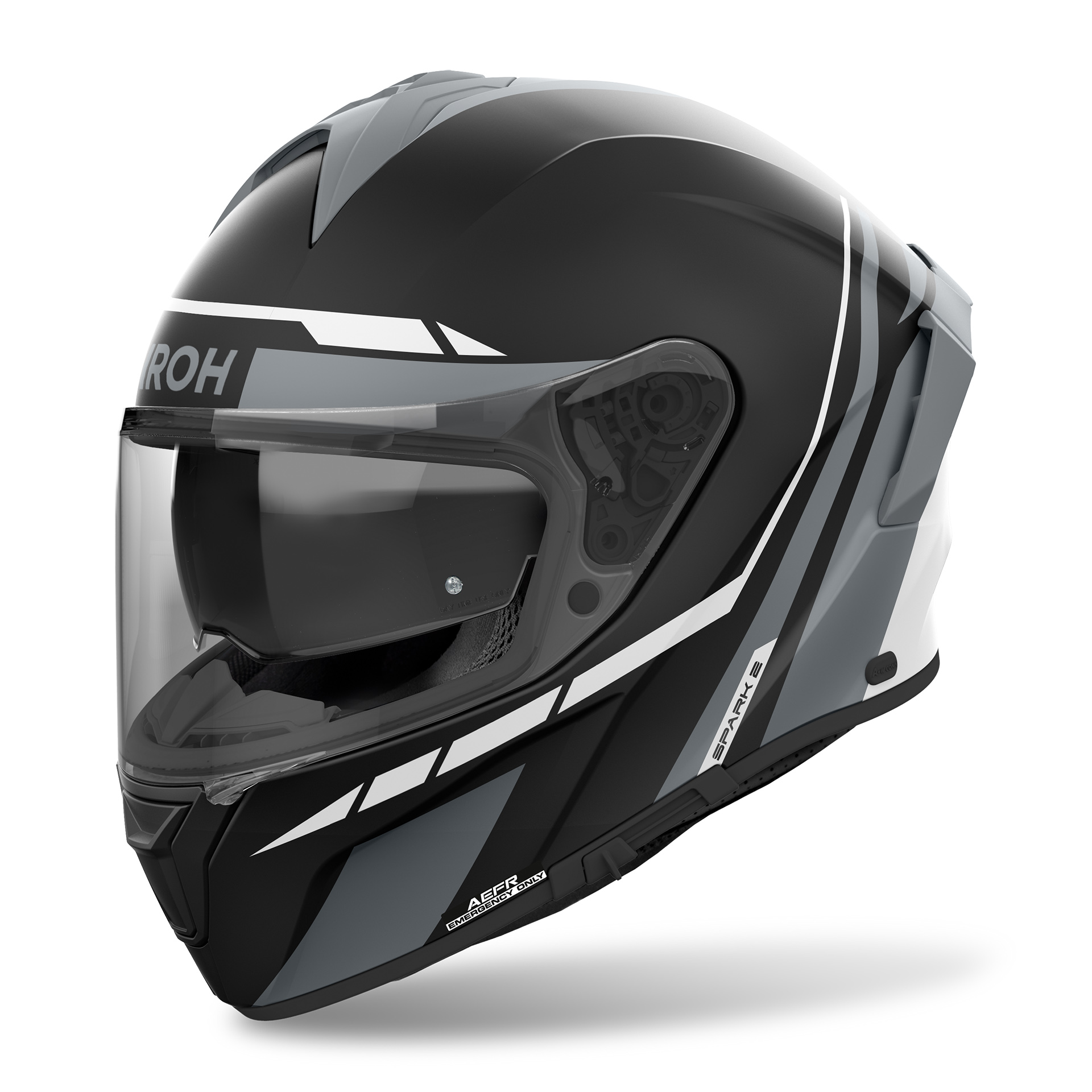 Capacete SPARK 2 SPINNER Cinza Matt AIROH