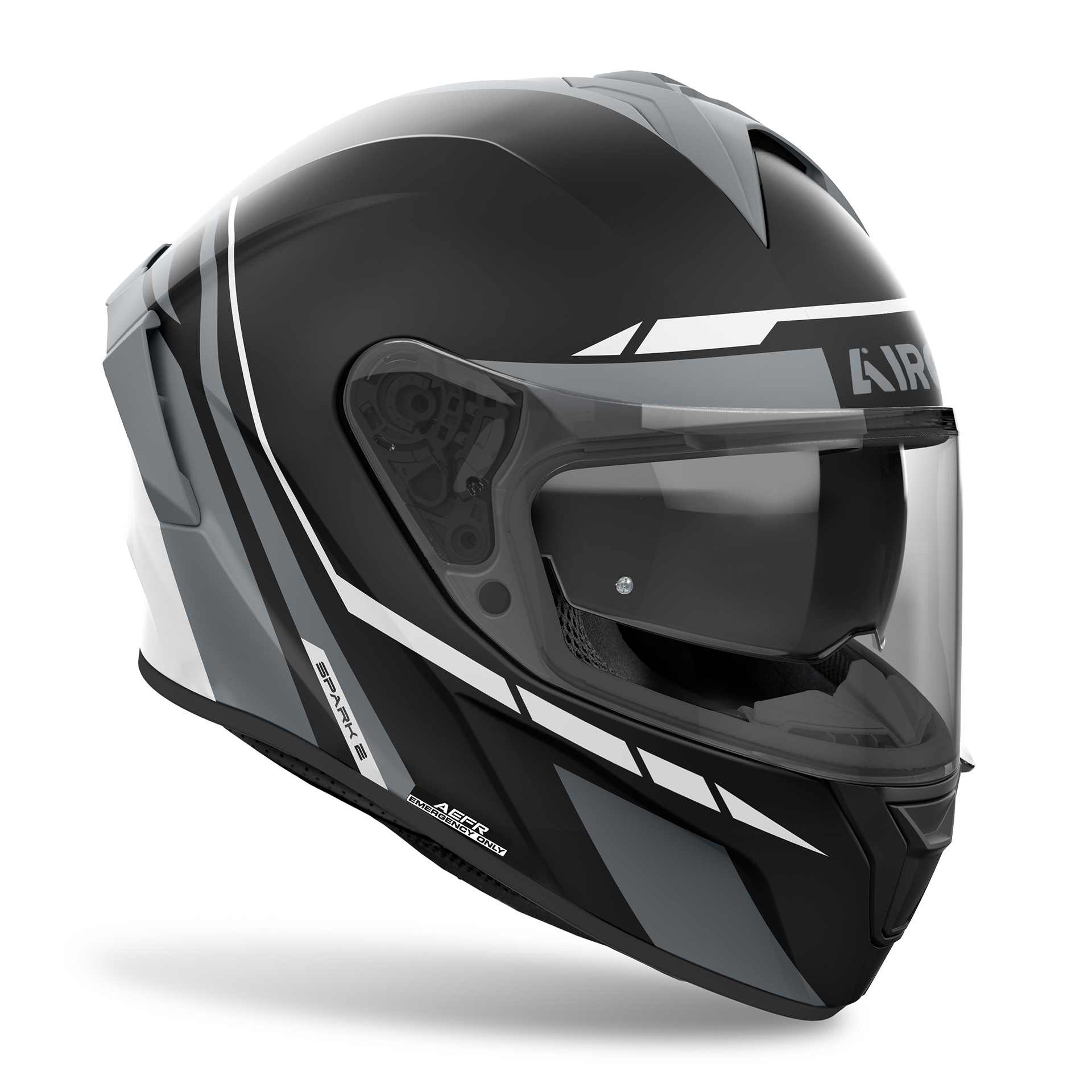 Capacete SPARK 2 SPINNER Cinza Matt AIROH