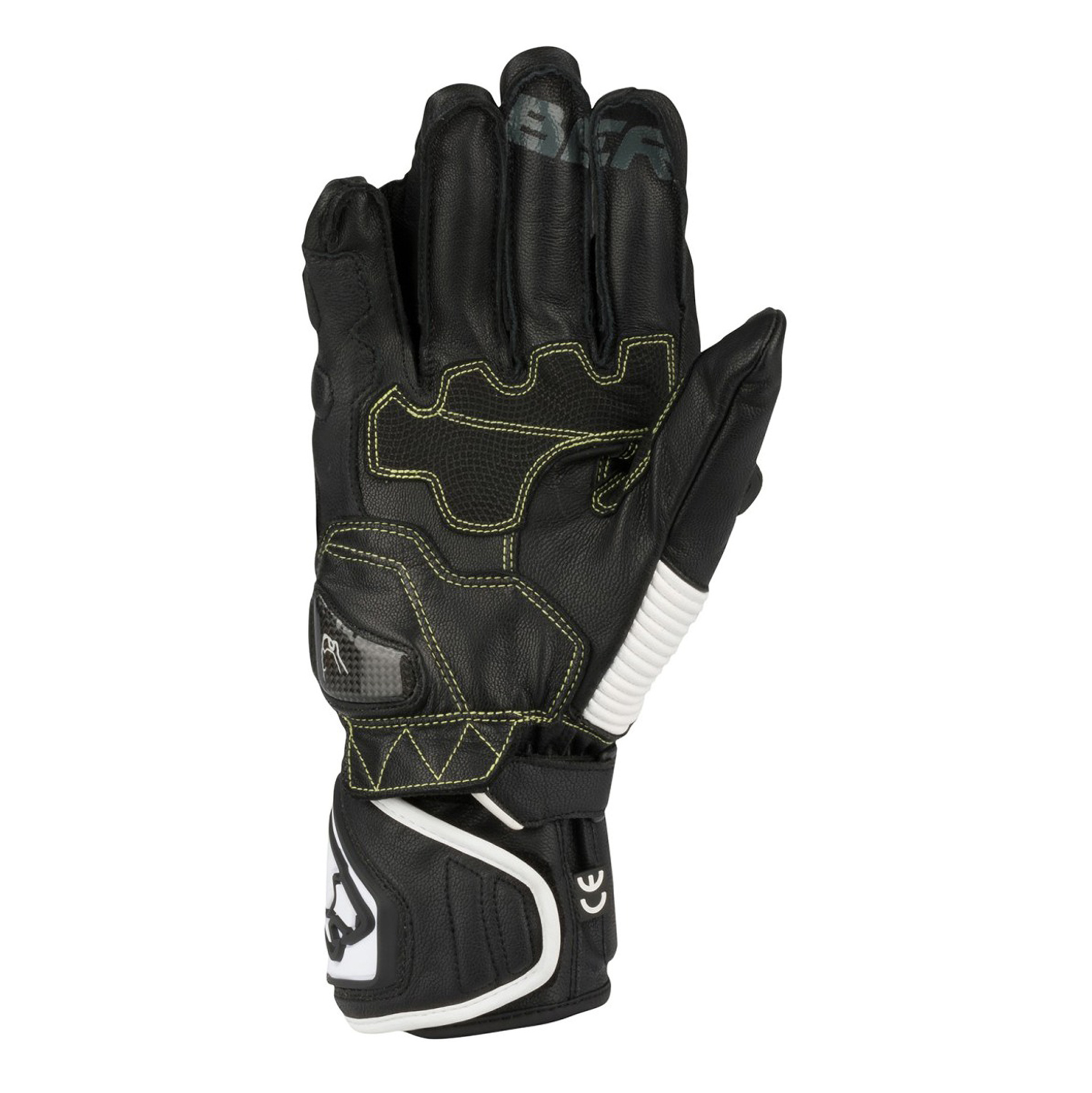 Luva Cabedal SHIFT-R Preto/Verm. BERING