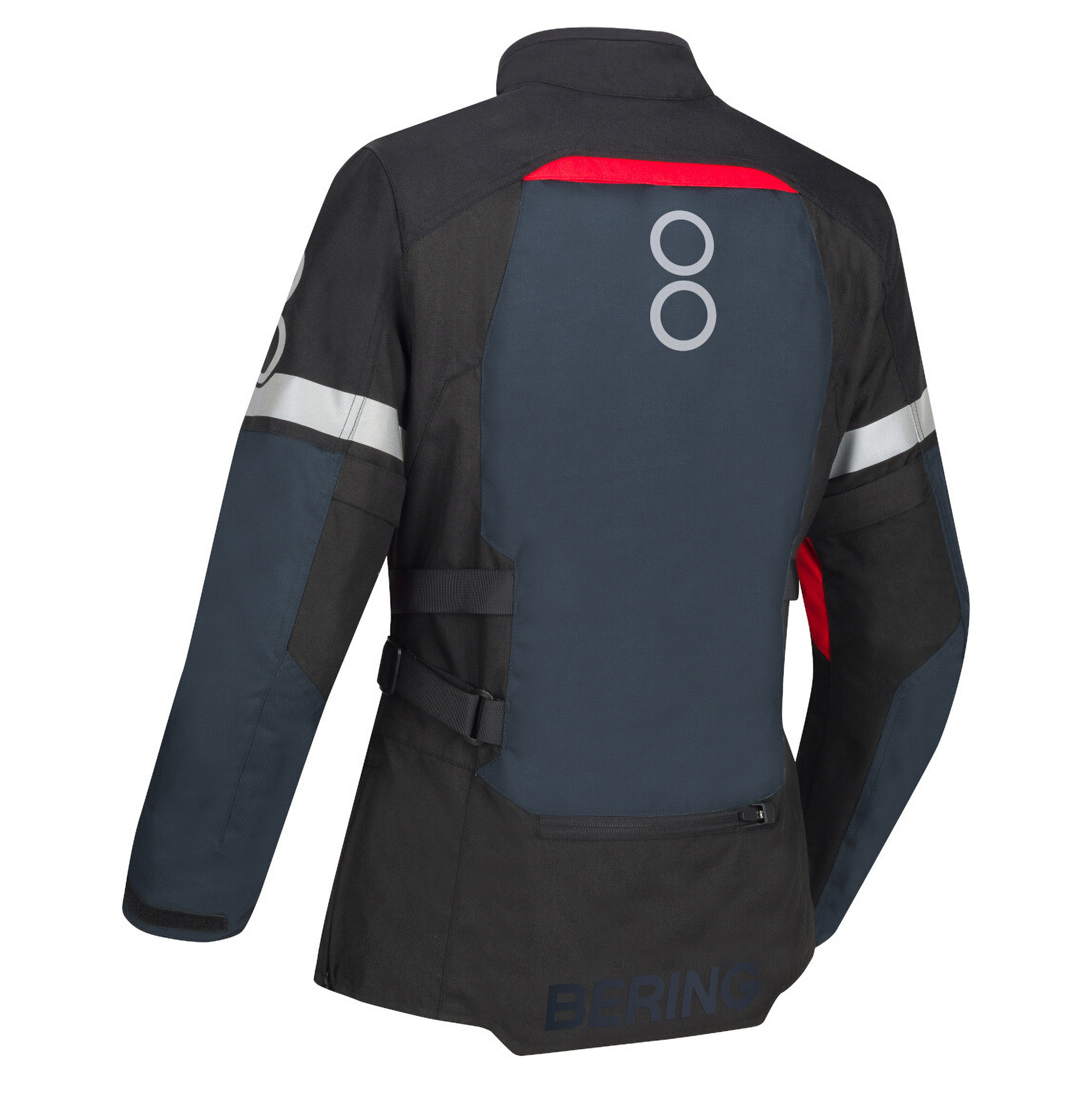 Blusão HALIFAX Preto/Anthracite/Vermelho BERING